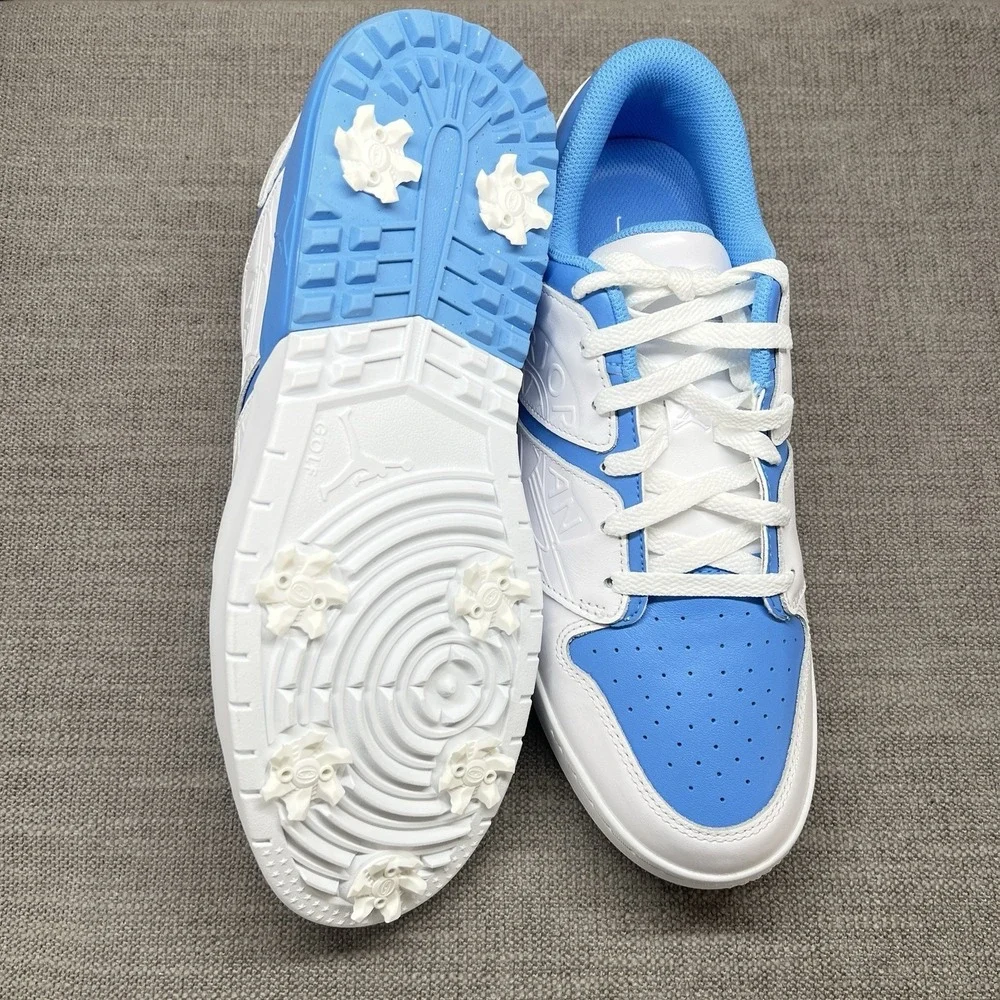 Jordan 1 Nu Retro Golf Shoes 'University Blue' FZ4153-101 Men's Size 10